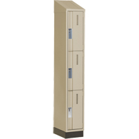 Casiers robustes Concorde, 3 niveaux, 12" x 18" x 82", Acier, Beige, Soud&eacute; (assembl&eacute;) Toolneeds Inc.