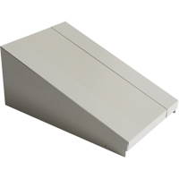All-Welded Concorde - Heavy-Duty Lockers Sloping Top, 1 Bank, 18" D x 12" W x 6" H, Grey, Steel Toolneeds Inc.