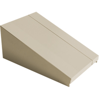 All-Welded Concorde - Heavy-Duty Lockers Sloping Top, 1 Bank, 18" D x 12" W x 6" H, Beige, Steel Toolneeds Inc.