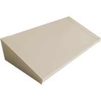 All-Welded Concorde - Heavy-Duty Lockers Sloping Top, 3 Bank, 18" D x 36" W x 6" H, Beige, Steel Toolneeds Inc.