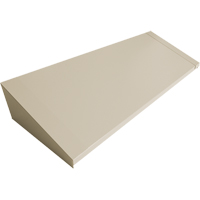 All-Welded Concorde - Heavy-Duty Lockers Sloping Top, 4 Bank, 18" D x 48" W x 6" H, Beige, Steel Toolneeds Inc.