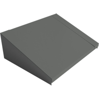 All-Welded Concorde - Heavy-Duty Lockers Sloping Top, 2 Bank, 18" D x 24" W x 6" H, Steel Toolneeds Inc.