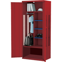 Casier de luxe pour &eacute;quipement, Acier, 36" la x 24" p x 72" h, Rouge Toolneeds Inc.