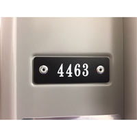 Locker Plate Numbers Toolneeds Inc.