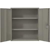 Armoire de rangement Lo-Boy, Acier, 2 Tablettes, 40" h x 36" la x 18" P, Gris Toolneeds Inc.