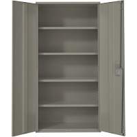 Armoire de rangement Hi-Boy, Acier, 4 Tablettes, 72" h x 36" la x 18" P, Gris Toolneeds Inc.