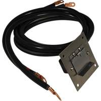 Panneau de douille polaris&eacute;e en acier inoxydable &agrave; brancher, 4 AWG, C&acirc;ble 5' Toolneeds Inc.
