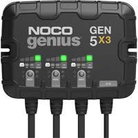 Chargeur de batterie embarqu&eacute; &agrave; 3 sorties de 15 amp&egrave;res Gen5X3 Genius Toolneeds Inc.