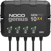 Chargeur de batterie embarqu&eacute; &agrave; 4 sorties de 40 amp&egrave;res GenPro10X4 Genius Toolneeds Inc.