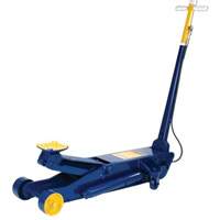 Long Chassis Service Jack, 10 Ton(s) Capacity, 6-3/4" Lowered, 25-1/2" Raised, Air Hydraulic Toolneeds Inc.