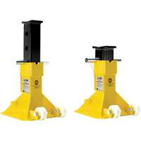 EZ-Wheel Jack Stand, Locking Pin, 22 Tons Capacity, 13-1/2" - 20" H Toolneeds Inc.