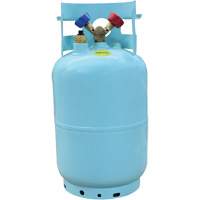 30 Lbs DOT-Approved Recovery Cylinder with Float Switch Toolneeds Inc.