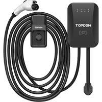 Chargeur r&eacute;sidentiel PulseQ AC pour VE avec mode identification par radiofr&eacute;quence (RFID), 40 A, Niveau 2 CA, Connecteur Type 1 (SAE J1772) Toolneeds Inc.