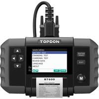 Testeur de batterie 12?V et de syst&egrave;mes 12?V/24?V BT600 avec imprimante int&eacute;gr&eacute;e Toolneeds Inc.