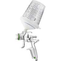 Pistolet de peinture de premi&egrave;re qualit&eacute; 4400?B HVLP?1,0 SR avec godet RPS 0,3?L, pour les retouches de finitions automobiles, Entr&eacute;e d'air 1/4" NPT, 4,24 pi³/min, Capacit&eacute; 0,3 L, 0,14 psi Toolneeds Inc.