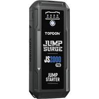 D&eacute;marreur de secours, banque d'alimentation et lampe de poche JumpSurge2000Pro &agrave; 2500 A de pointe Toolneeds Inc.