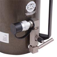 Safety Jack, Locking Collar, 100 tons Capacity, 13-37/100" - 19-3/5" H Toolneeds Inc.