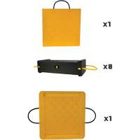 10-Piece CribLok Composite Cribbing System Kit Toolneeds Inc.