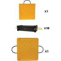 20-Piece CribLok Composite Cribbing System Kit Toolneeds Inc.