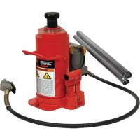 Standard Height Bottle Jack, 12 Ton(s), Air Hydraulic, 19-3/4" Raised Height Toolneeds Inc.