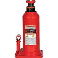 Professional Hydraulic Bottle Jack with Gauge Hole, 22 Ton(s), 20-49/250" Raised Height Toolneeds Inc.