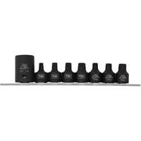 Pickup Truck Bed Bolt Socket/Bit Set, 8 Pieces, 1/2"/3/8" Drive Size Toolneeds Inc.