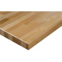 Hardwood Workbench Top, 72" W x 36" D, Square Edge, 1-1/4" Thick Toolneeds Inc.