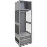 Gear Locker, Steel, 24" W x 24" D x 72" H, Grey Toolneeds Inc.