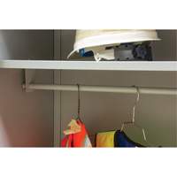 Armoire garde-robe, Acier, 36" la x 18" p x 72" h, Gris Toolneeds Inc.