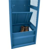 Gear Locker, Steel, 24" W x 18" D x 72" H, Dark Blue Toolneeds Inc.