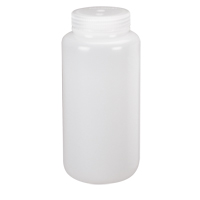 Wide-Mouth Bottles, Round, 8 oz., Plastic Toolneeds Inc.