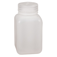 Bouteilles peu encombrantes &agrave; prise facile, Carr&eacute;e, 8 oz, Plastique Toolneeds Inc.