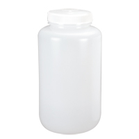 Wide-Mouth Bottles, Round, 1/2 gal., Plastic Toolneeds Inc.