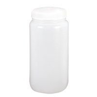 Wide-Mouth Bottles, Round, 1 gal., Plastic Toolneeds Inc.