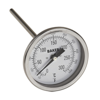 Bi-Metal Thermometers, Contact, Analogue, 50-550°F (0-260°C) Toolneeds Inc.