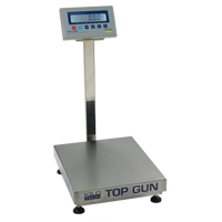 Top Gun Electronic Platform Scales, 18" L x 12" W, 150 lbs. Capacity Toolneeds Inc.
