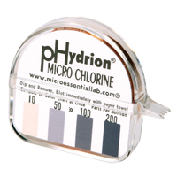 pHydrion CM-240 Hydrion Chlorine Test Paper Toolneeds Inc.
