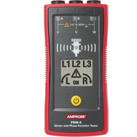 V&eacute;rificateur de l'ordre de phase et de la rotation des moteurs PRM-6 Toolneeds Inc.