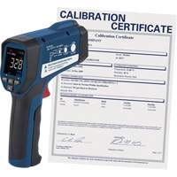 Thermom&egrave;tre &agrave; infrarouge professionnel avec certificat de calibration, -26 - 1472° F ( -32 - 800° C ), 30:1, &eacute;missivit&eacute; Ajustable Toolneeds Inc.