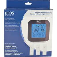 Wireless Weather Station with 3 Sensors, Non-Contact, Digital, 40-158°F (-40-70°C) Toolneeds Inc.