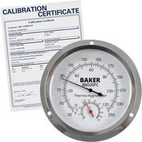 Dial Thermo-Hygrometer with ISO Certificate, 0% - 100% RH, 30 - 250°F (0 - 120°C) Toolneeds Inc.