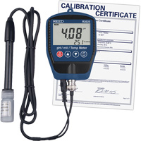 pH/mV Meter with Temperature with Calibration Certificate Toolneeds Inc.
