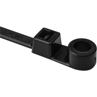 1-Piece Screw Mount Cable Ties, 12-2/5" Long, 50 lbs. Tensile Strength, Black Toolneeds Inc.