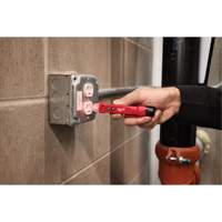 D&eacute;tecteur de tension avec DEL et testeur de prise DDFT, 50 V - 1000 V, Alerte Affichage & son Toolneeds Inc.