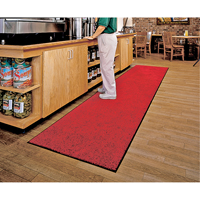 Tapis ColorStar, Essuie-pieds, 3' x 5' x 3/8", Rouge/noir Toolneeds Inc.