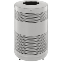 Classics Open Top Decorative Waste Bin, Stainless Steel, 51 US gal. Capacity Toolneeds Inc.