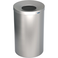 Lobby Waste Receptacle, Stainless Steel, 33 US gal. Toolneeds Inc.