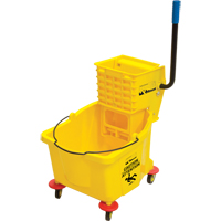 Mop Bucket and Wringer, Side Press, 9.5 US Gal.(38 Quart), Yellow Toolneeds Inc.