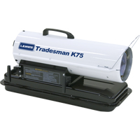 Tradesman&reg; Forced Air Heater, Fan, Kerosene, 75,000 BTU/H Toolneeds Inc.