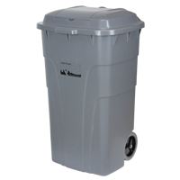 Roll Out Garbage Bin, Polyethylene, 65 US gal. Toolneeds Inc.